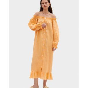 plus size dress liner Free Size Cotton Dress with Adjustable Drawstring Waist & Lining